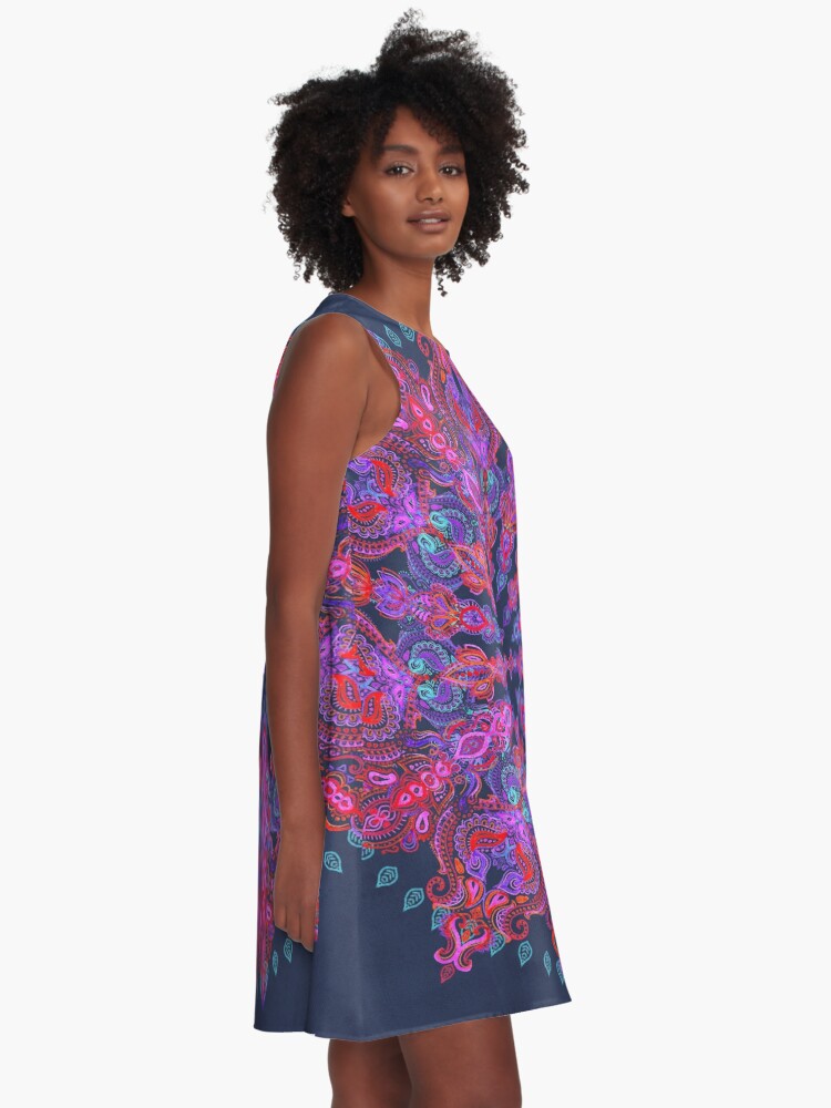Alternate view of Bohemian A-Line Dress