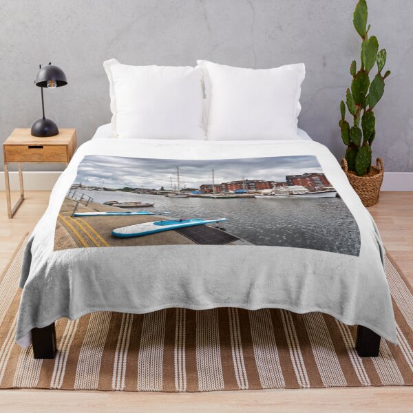Item preview, Boats Moored At The Exeter Canal designed and sold by Dorset Girl.