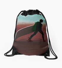 Dead Tired Drawstring Bag