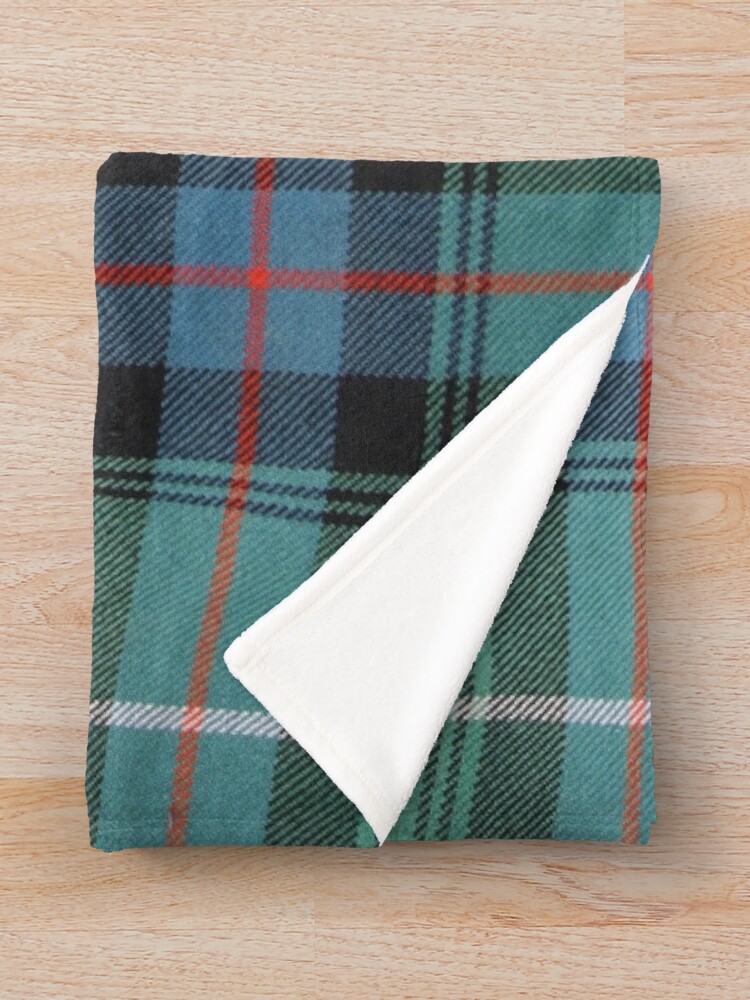 Alternate view of MacDonald of the Isles Hunting Throw Blanket