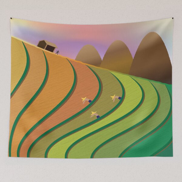 Item preview, Terrace Fields designed and sold by QueenieLamb.