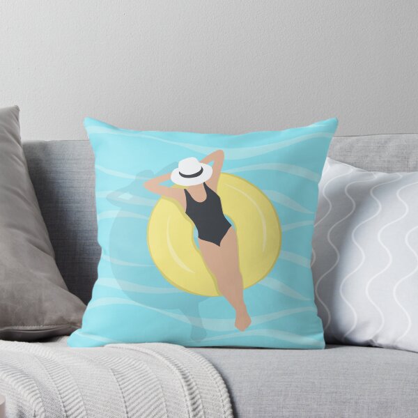 Item preview, Lady in the pool designed and sold by ValentinaHramov.