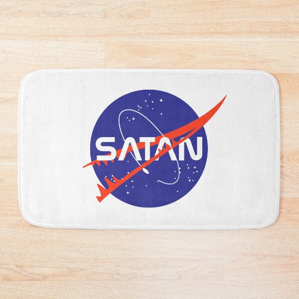 Item preview, NASA Aesthetic SATAN Logo designed and sold by boskotech.