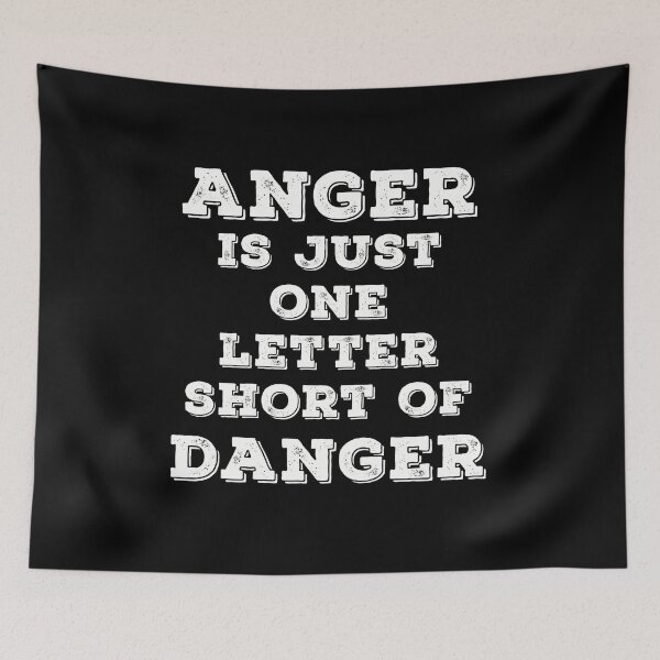 Item preview, Anger is just one letter short of Danger / Kindness is a way of life designed and sold by Naumovski.