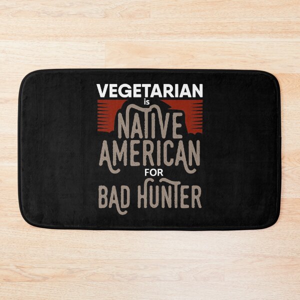 Item preview, Vegetarian Bad Hunter designed and sold by Gold Wings Tees.