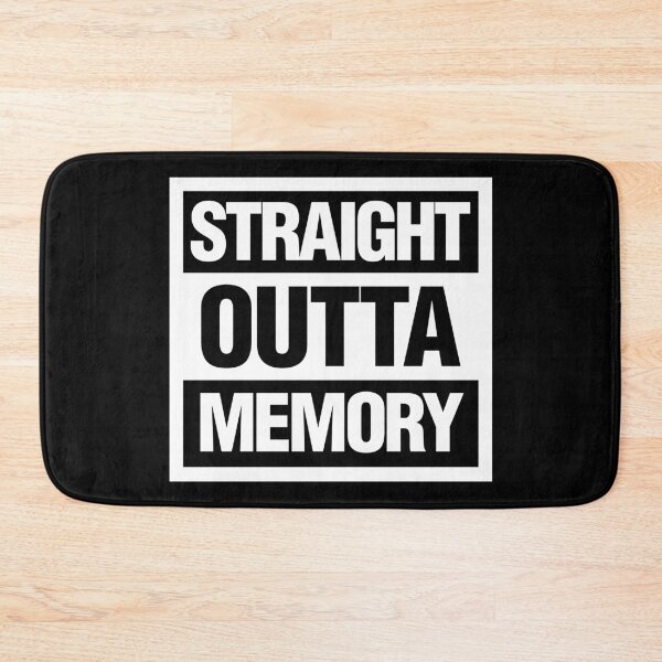 Item preview, Straight Outta Memory designed and sold by elhefe.