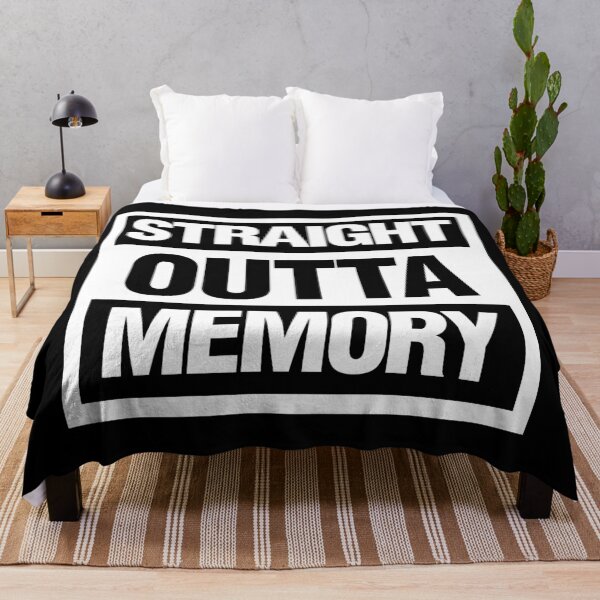 Item preview, Straight Outta Memory designed and sold by elhefe.