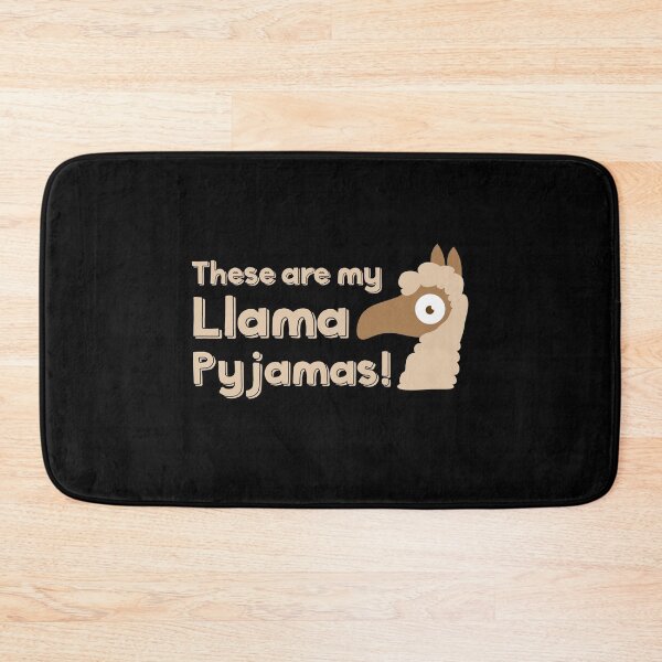 Item preview, These are my Llama Pyjamas! designed and sold by jazzydevil.