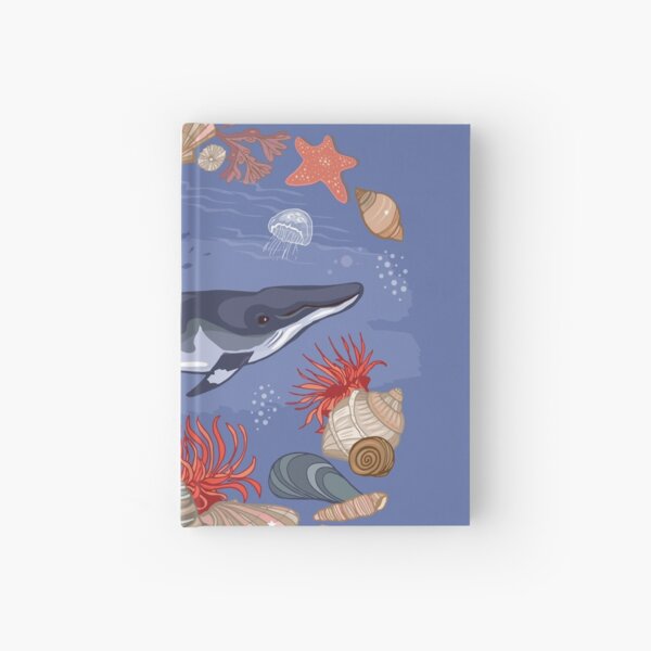 Minke Whale Hardcover Journal