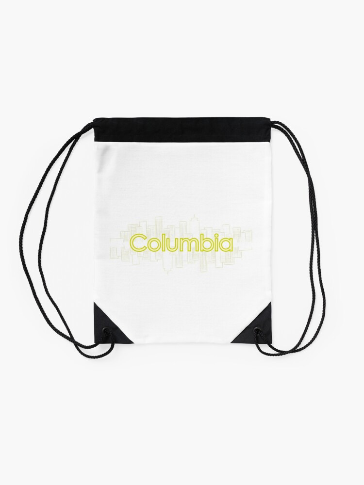 columbia drawstring bag