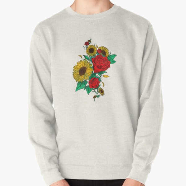 In A World Full Of Roses Be A Sunflower Pop Culture Unisex Crewneck Graphic Sweatshirt