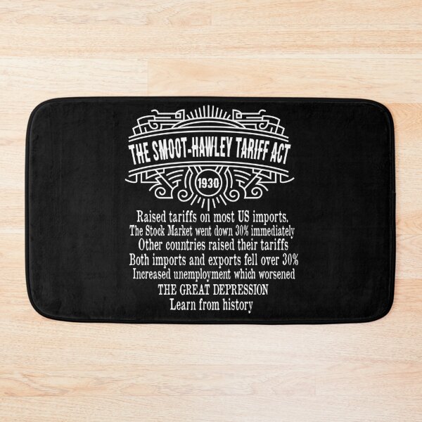 Item preview, Smoot Hawley Tariff Act of 1930 History Anti Tariff  designed and sold by funnytshirtemp.