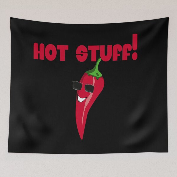 Item preview, Hot Stuff! Cayenne Chilli Pepper Sexy T-Shirt designed and sold by deanworld.
