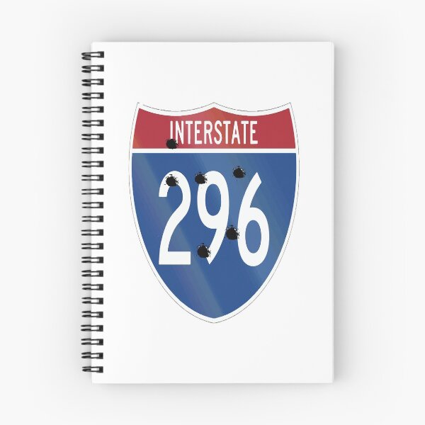 Item preview, Interstate 296 I-296 Interstate Highway System in the US State of Michigan designed and sold by ProjectX23.