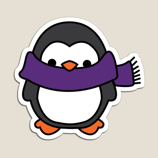 Penguin Logo Magnet