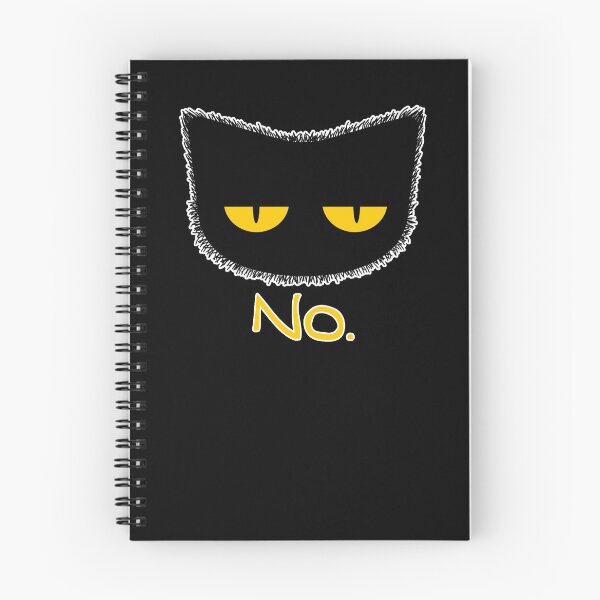 Item preview, Grumpy Pod the Cat: No. designed and sold by Cato Woodward.