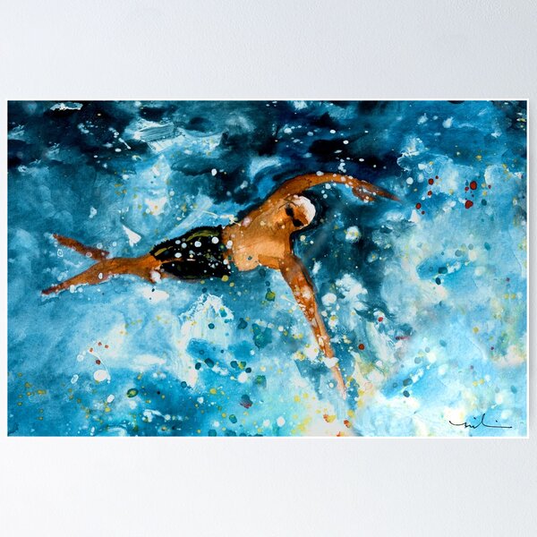 Item preview, The Art of Free Style Swimming 02 designed and sold by Goodaboom.