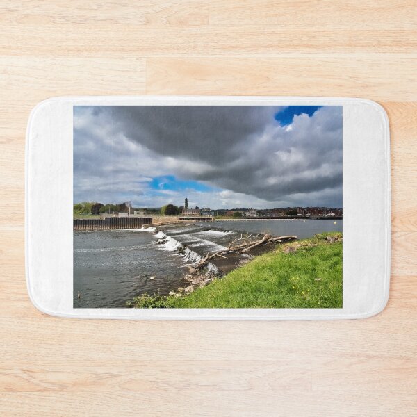 Item preview, Trews Weir Under Stormy Summer Skies 2 designed and sold by Dorset Girl.