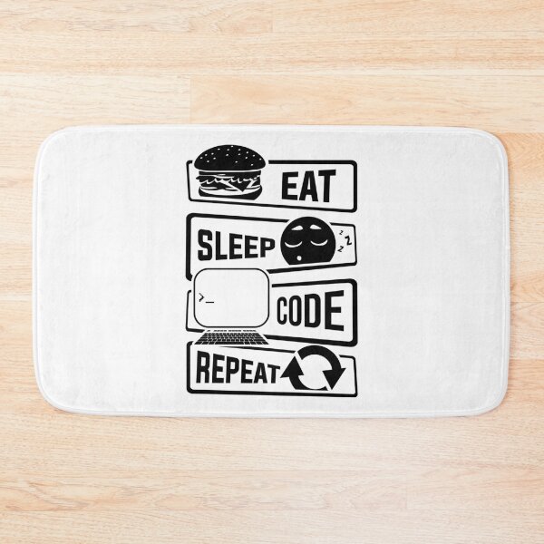 Item preview, Eat Sleep Code Repeat - Computer Programmer CLI designed and sold by anziehend.