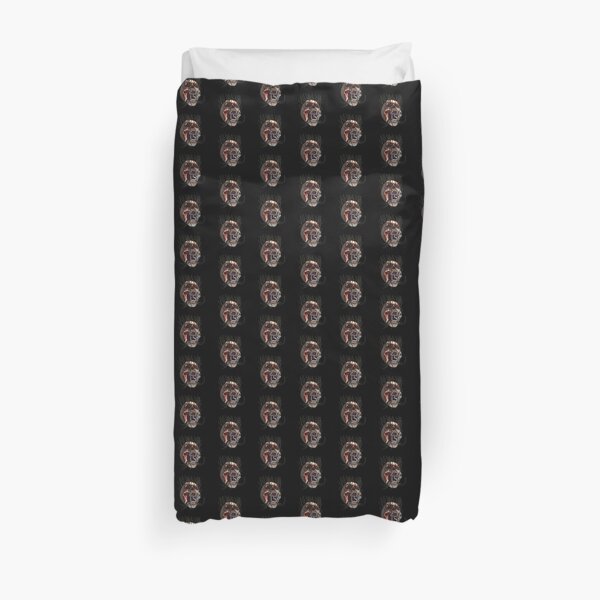 Vines Skull | TSIll logo | Graveyard | Blood Red | Duvet Cover