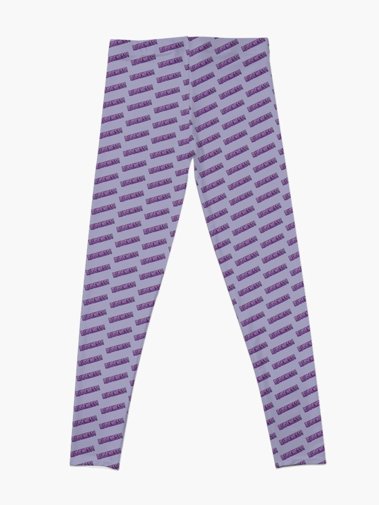 Alternate view of Rudeness Logo, v.2 Leggings