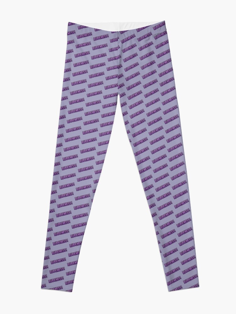 Alternate view of Rudeness Logo, v.2 Leggings