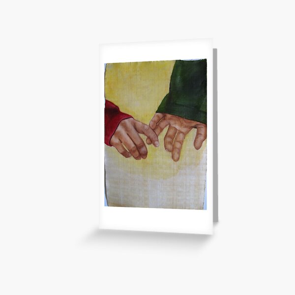Connecting with you Greeting Card