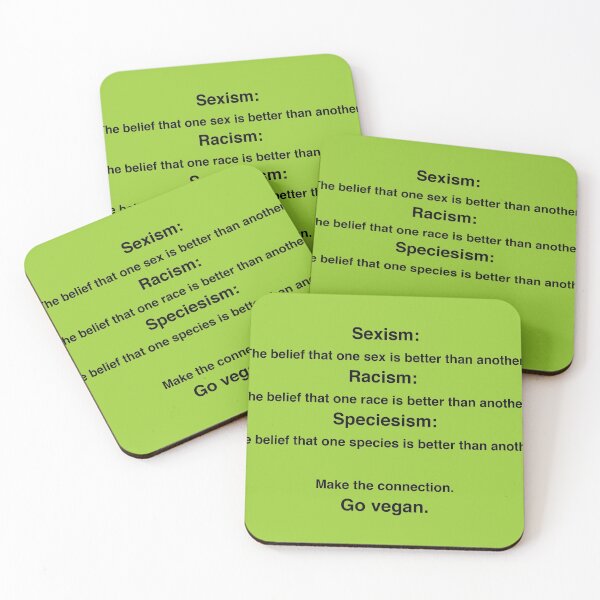 Item preview, Speciesism: Go Vegan designed and sold by Epitome Girl.