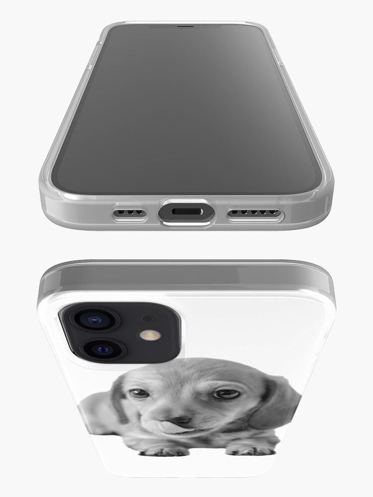 Alternate view of Little Cute Dachshund Puppy iPhone Case & Cover