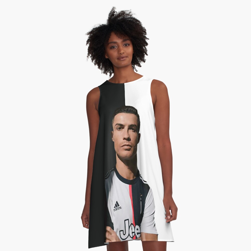 Cristiano Ronaldo 19 A Line Dress By Storebycaste Redbubble