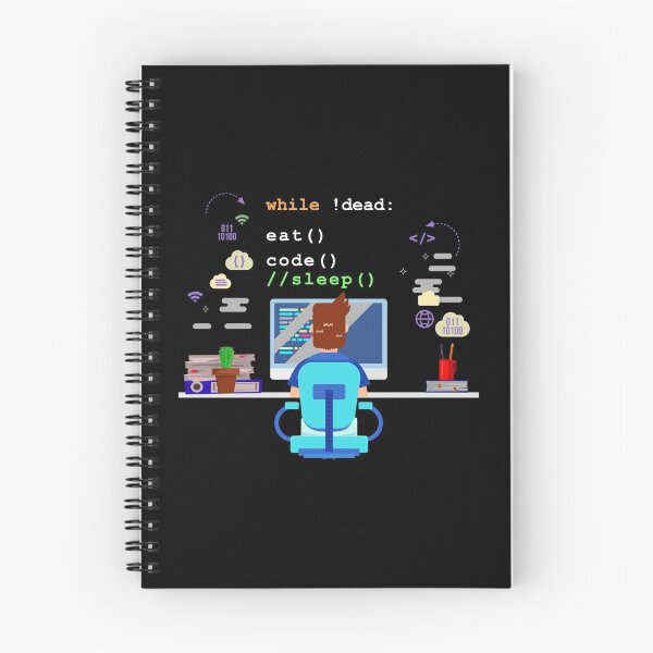 Item preview, Eat Sleep Code Computer Science Programming graphic designed and sold by Lisbob.