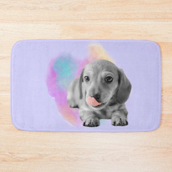 Item preview, Cute Dachshund Puppy Watercolor designed and sold by tribbledesign.