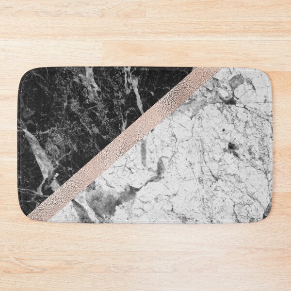Item preview, Monochrome marble designer - rose gold  designed and sold by marbleco.