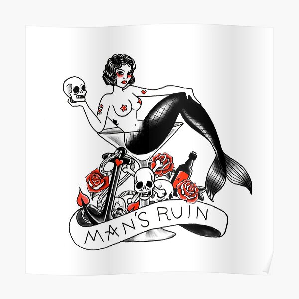 Man's ruin Poster
