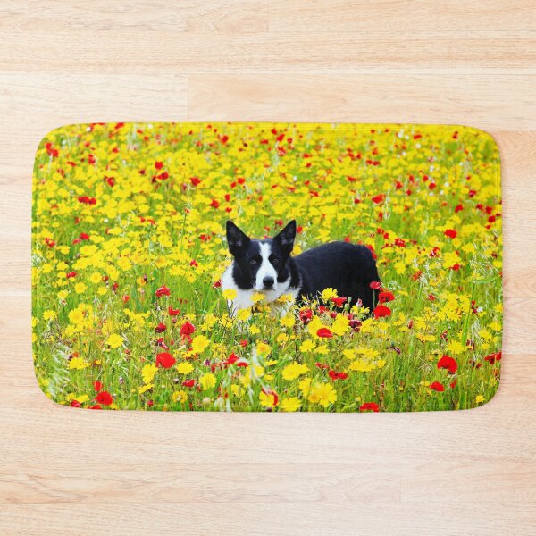 Item preview, Dog in the Flowers designed and sold by Terri Waters Photography & Design.