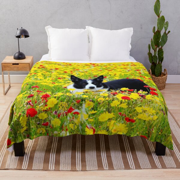 Item preview, Dog in the Flowers designed and sold by Terri Waters Photography & Design.