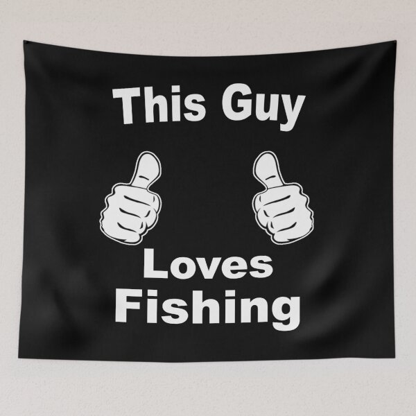 Item preview, This Guy Loves Fishing designed and sold by CharJens.