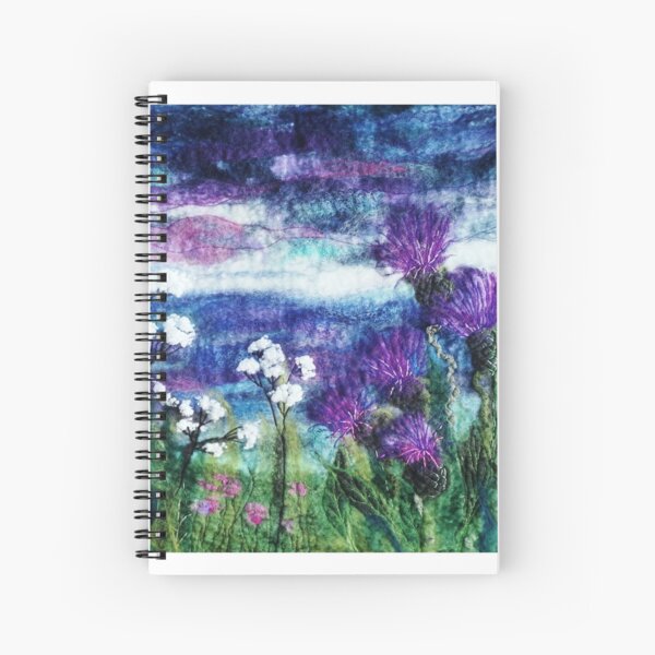 Thistle Meadow Spiral Notebook