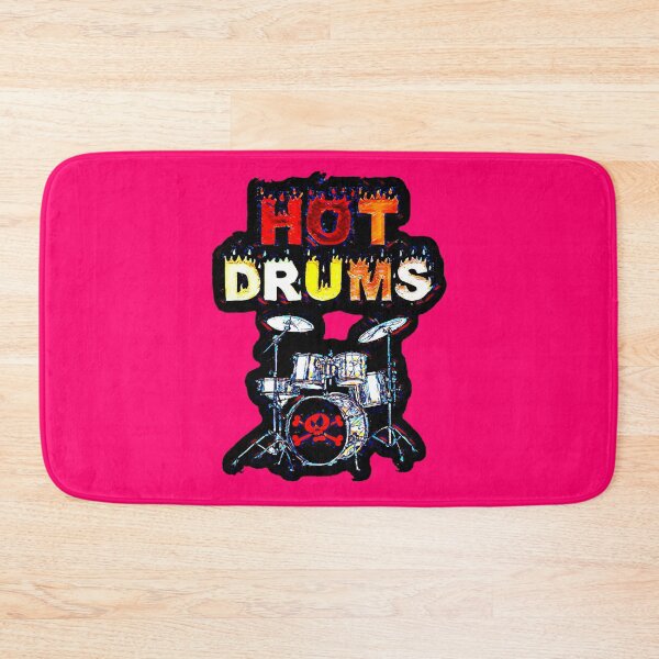 Item preview, HOT DRUMS STICKERS  designed and sold by Attiva.