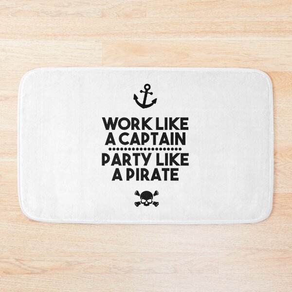 Item preview, Pirate and Captain say design designed and sold by KleinJenny.