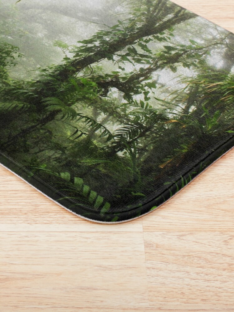 Alternate view of Cloud Forest Bath Mat