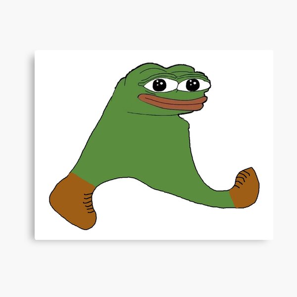 Pepe Roblox Meme Canvas Print By Boomerusa Redbubble - pepe roblox meme framed art print by boomerusa redbubble