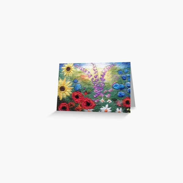 Summer meadow Greeting Card