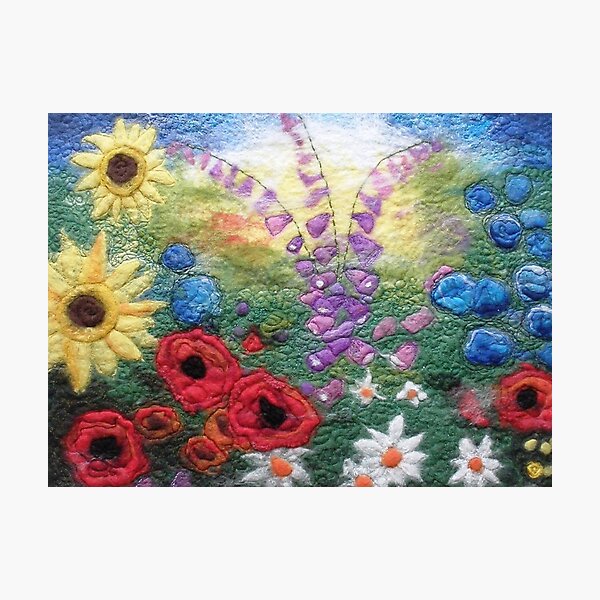 Summer meadow Photographic Print