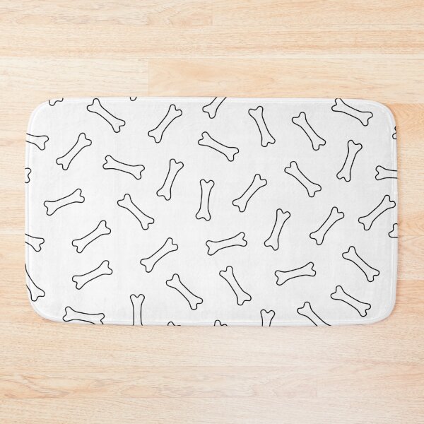 Item preview, Simple dog bones pattern. Outline seamless background.  designed and sold by illucesco.