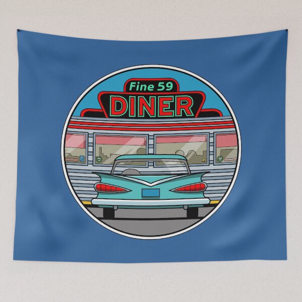 Item preview, Fine 59 Diner designed and sold by candc-retro.