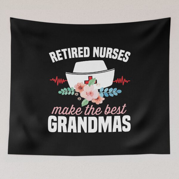 Item preview, Retired Nurses Best Grandmas Retirement Gift Idea designed and sold by haselshirt.