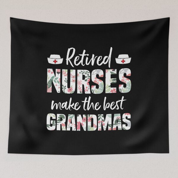 Item preview, Retired Nurses Best Grandmas Retirement Gift Idea designed and sold by haselshirt.