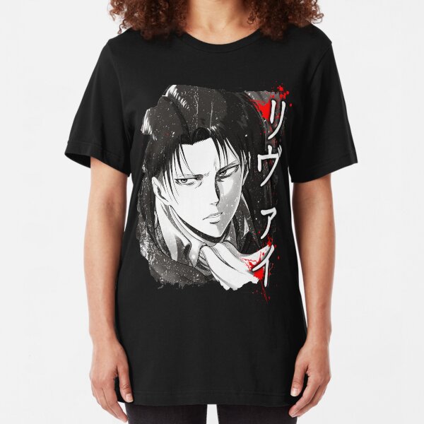 Captain Levi Slim Fit T-Shirt