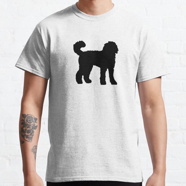 Black Goldendoodle Dog Classic T-Shirt